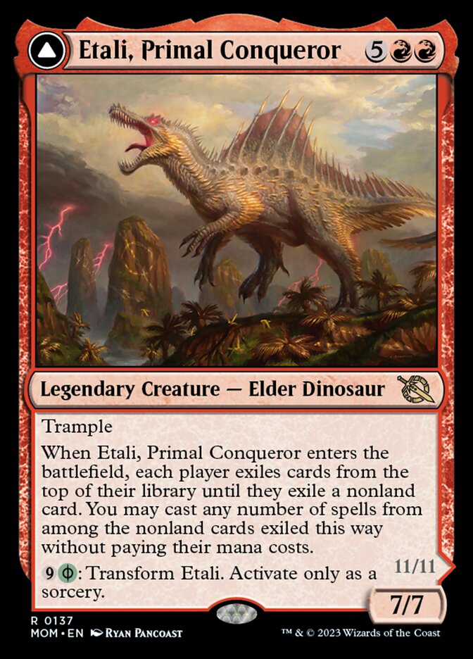Etali, Primal Conqueror // Etali, Primal Sickness [March of the Machine] - PokeCharles PokeStore