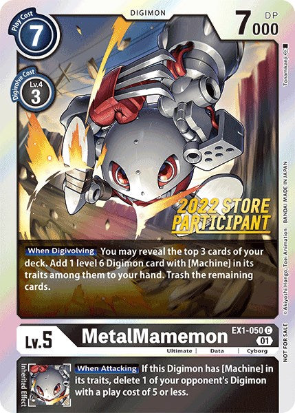 MetalMamemon [EX1-050] (2022 Store Participant) [Classic Collection Promos] - PokeCharles PokeStore