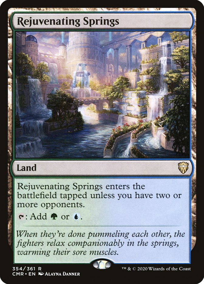 Rejuvenating Springs [Commander Legends] - PokeCharles PokeStore