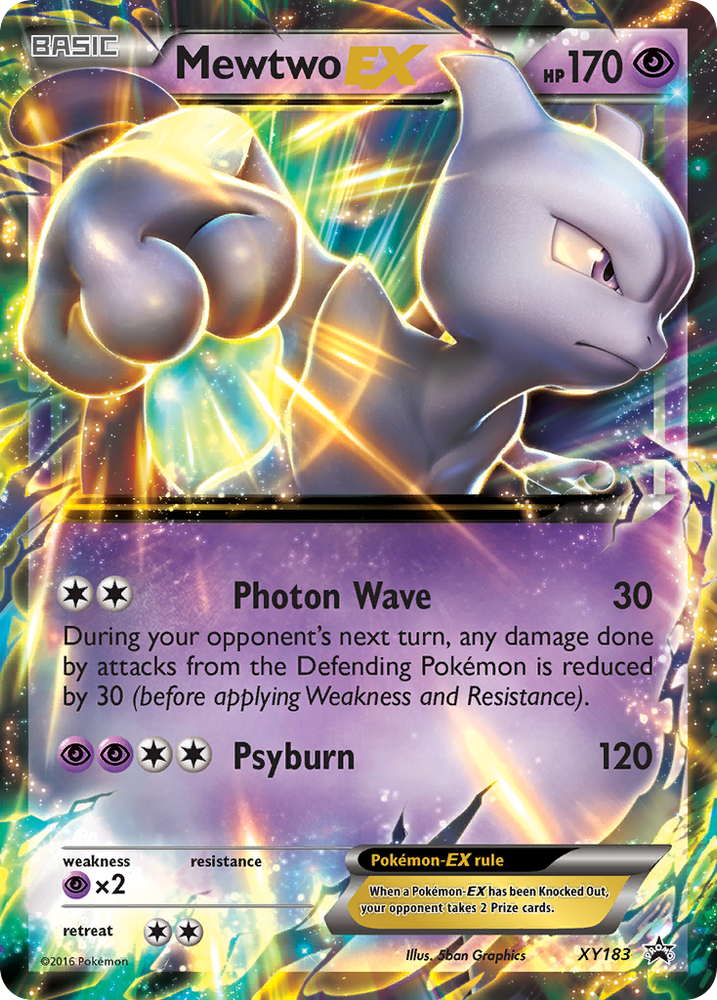 Mewtwo EX (XY183) [XY: Black Star Promos] - PokeCharles PokeStore