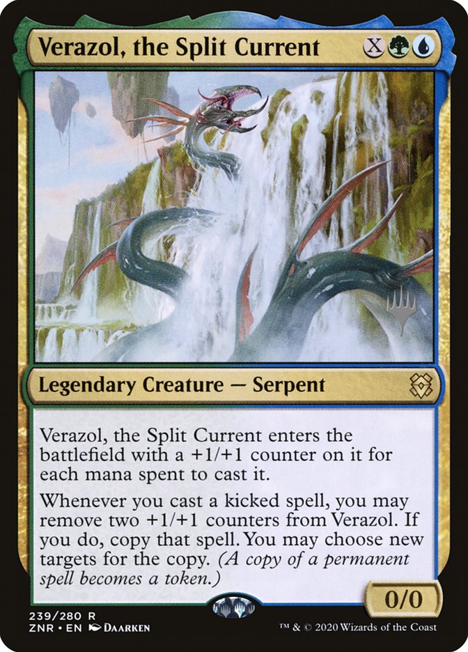 Verazol, the Split Current (Promo Pack) [Zendikar Rising Promos] - PokeCharles PokeStore