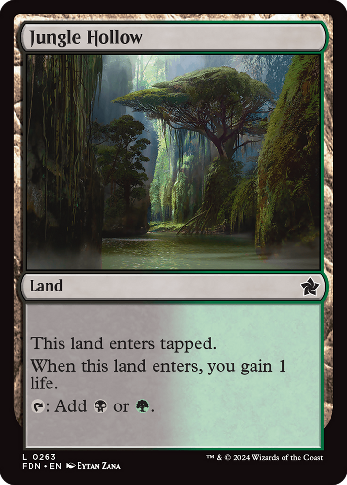 Jungle Hollow [Foundations] - PokeCharles PokeStore
