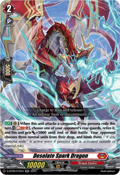 Desolate Spark Dragon (D-BT09/019EN) [Dragontree Invasion] - PokeCharles PokeStore