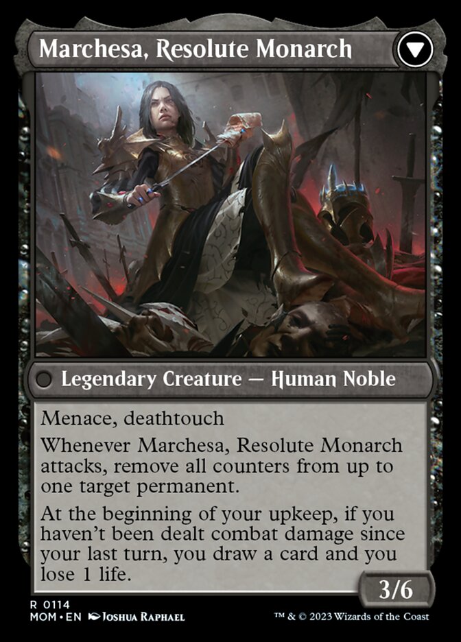 Invasion of Fiora // Marchesa, Resolute Monarch [March of the Machine] - PokeCharles PokeStore