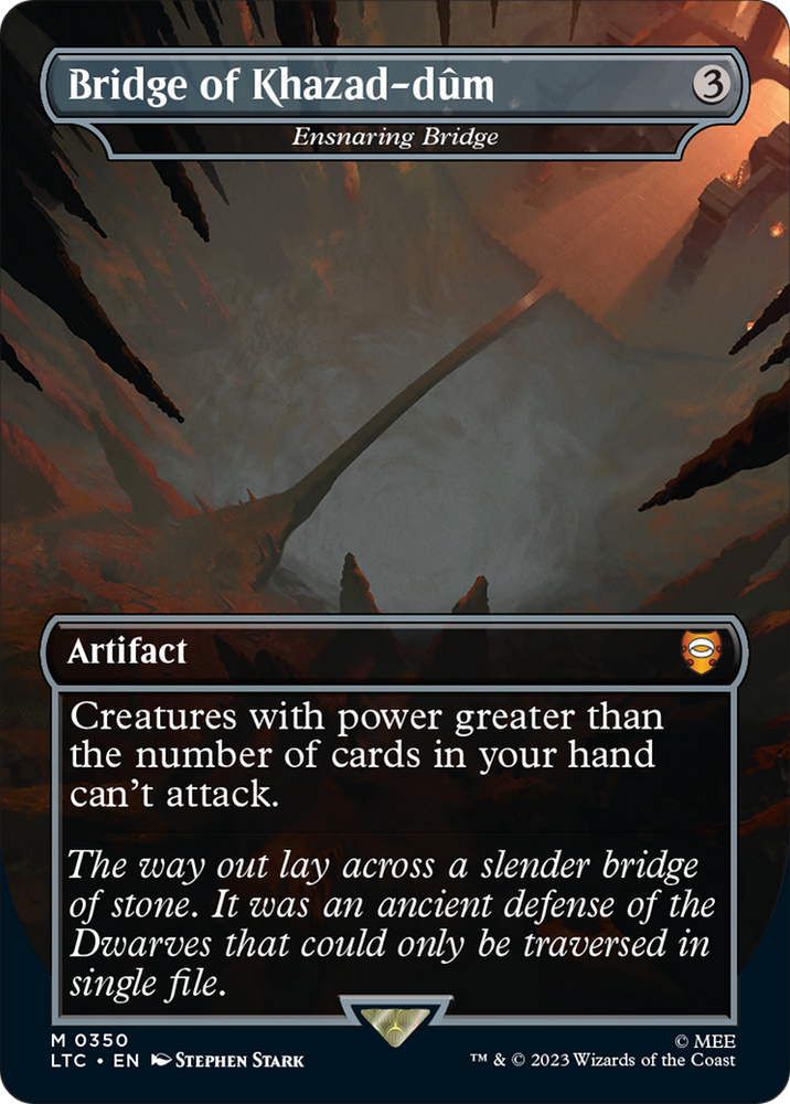 Ensnaring Bridge - Bridge of Khazad-dum [The Lord of the Rings: Tales of Middle-Earth Commander] - PokeCharles PokeStore