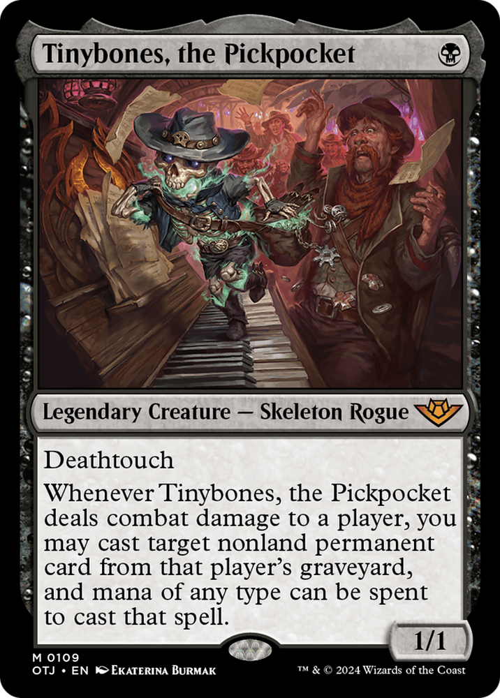 Tinybones, the Pickpocket [Outlaws of Thunder Junction] - PokeCharles PokeStore