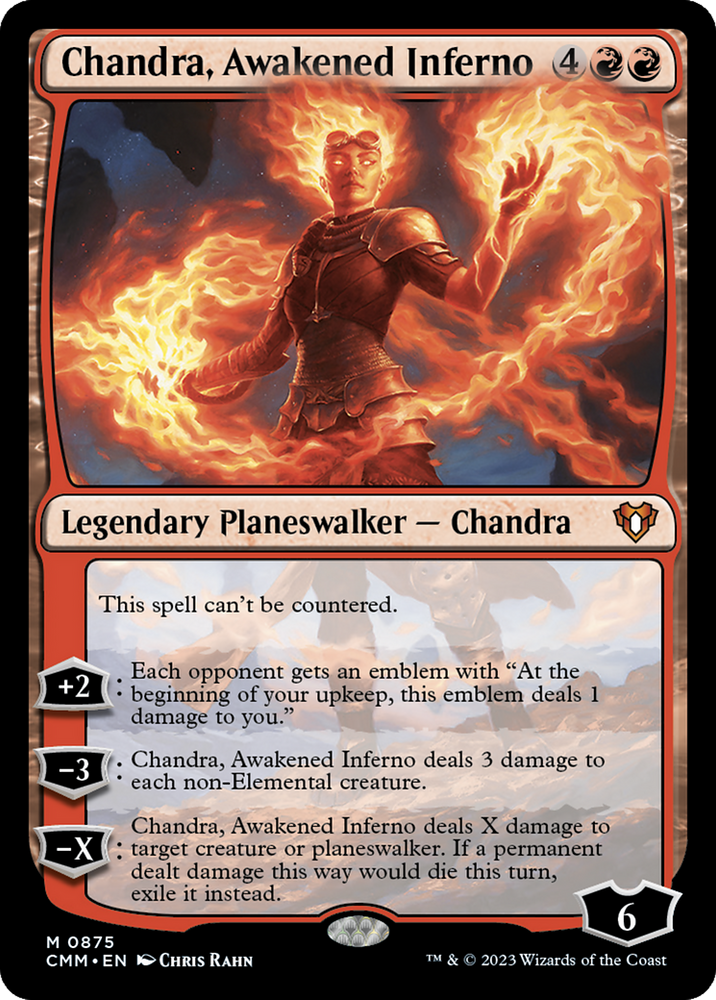 Chandra, Awakened Inferno [Commander Masters] - PokeCharles PokeStore