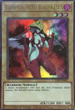 Elemental HERO Burstinatrix [LART-EN041] Ultra Rare - PokeCharles PokeStore