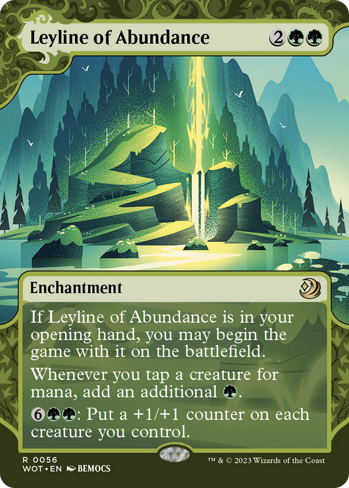 Leyline of Abundance [Wilds of Eldraine: Enchanting Tales] - PokeCharles PokeStore