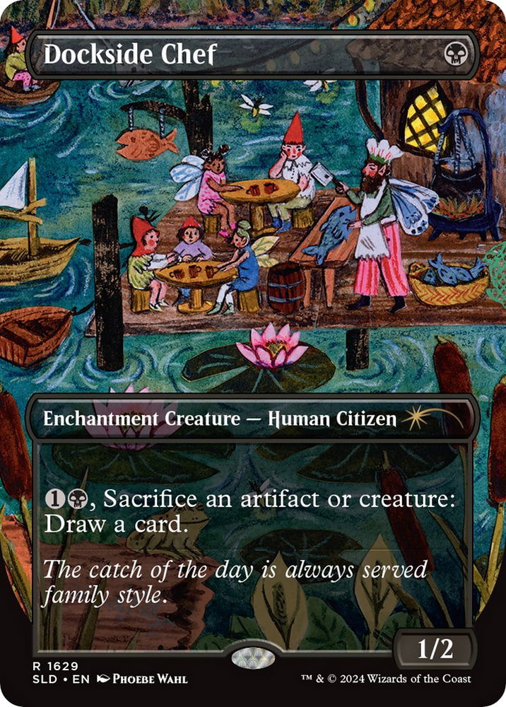 Dockside Chef (Rainbow Foil) [Secret Lair Drop Series] - PokeCharles PokeStore