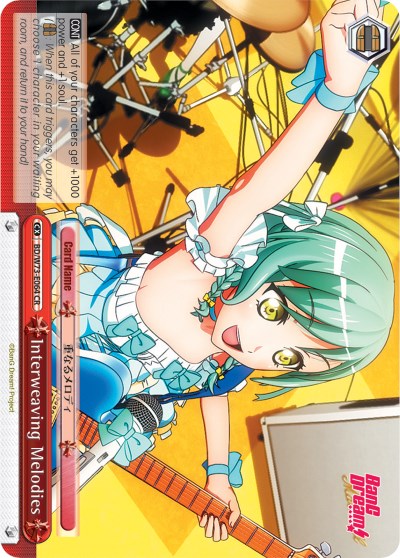 Interweaving Melodies (BD/W73-E064 CR) [BanG Dream! Vol.2] - PokeCharles PokeStore