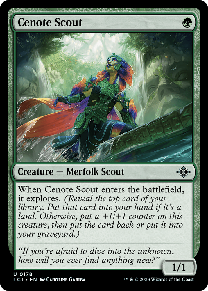 Cenote Scout [The Lost Caverns of Ixalan] - PokeCharles PokeStore
