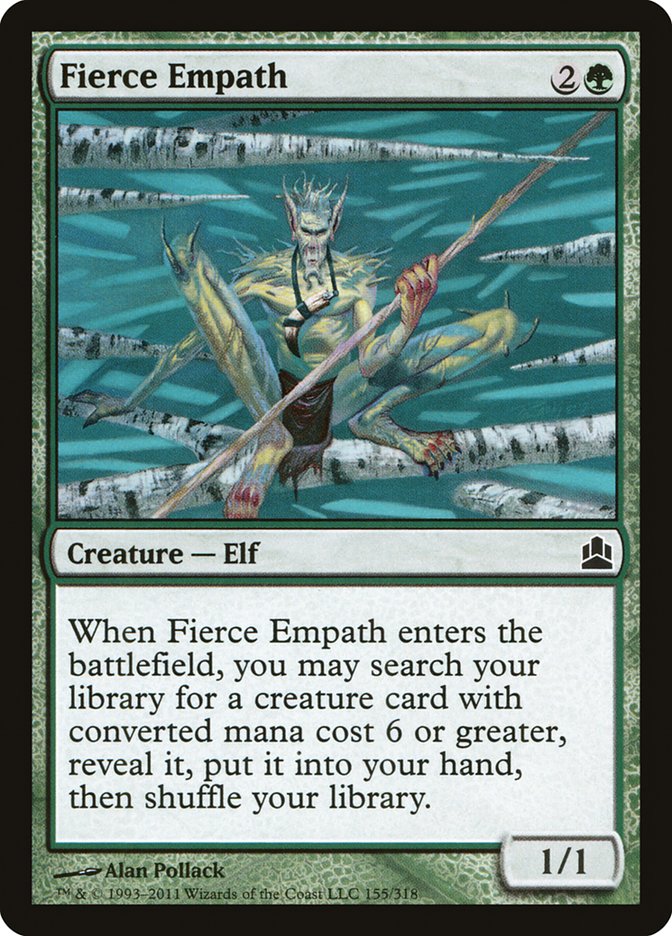 Fierce Empath [Commander 2011] - PokeCharles PokeStore
