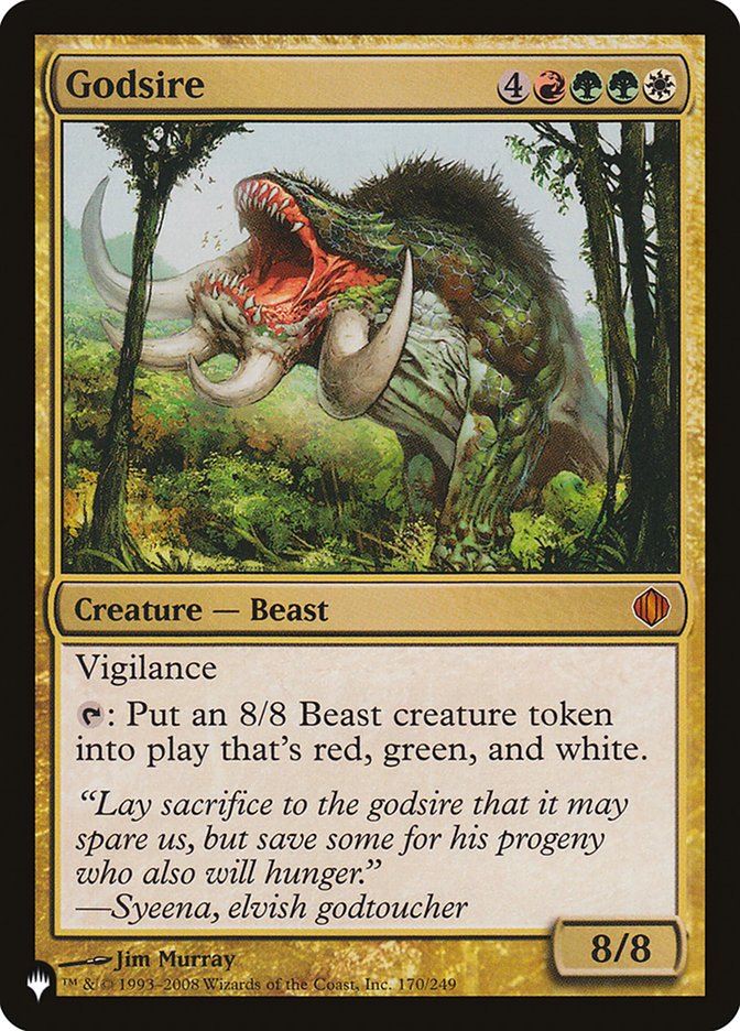 Godsire [The List] - PokeCharles PokeStore