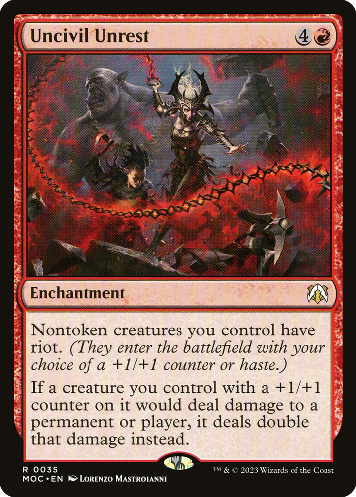 Uncivil Unrest [March of the Machine Commander] - PokeCharles PokeStore