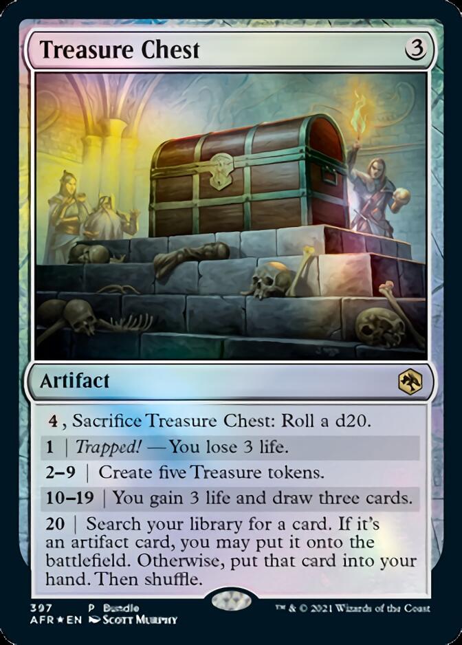 Treasure Chest (Bundle) [Dungeons & Dragons: Adventures in the Forgotten Realms] - PokeCharles PokeStore