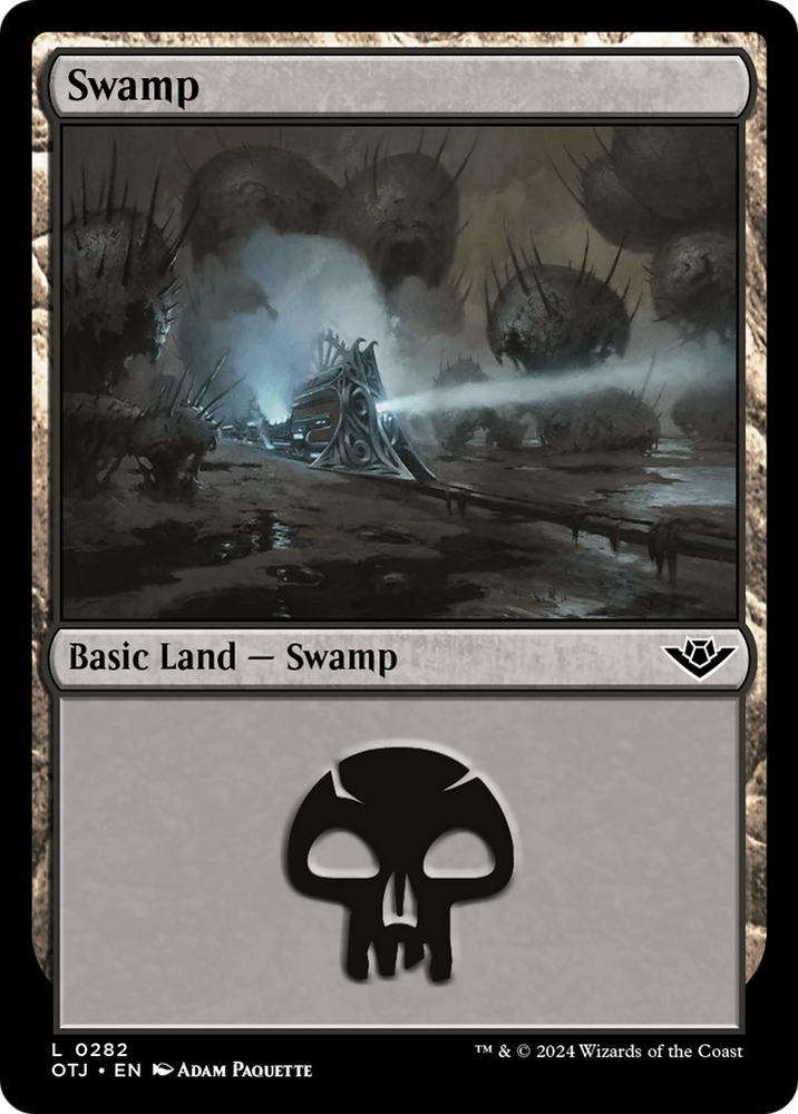 Swamp (0282) [Outlaws of Thunder Junction] - PokeCharles PokeStore