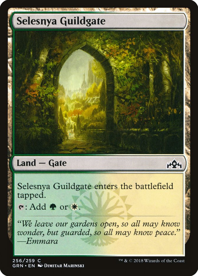 Selesnya Guildgate (256/259) [Guilds of Ravnica] - PokeCharles PokeStore