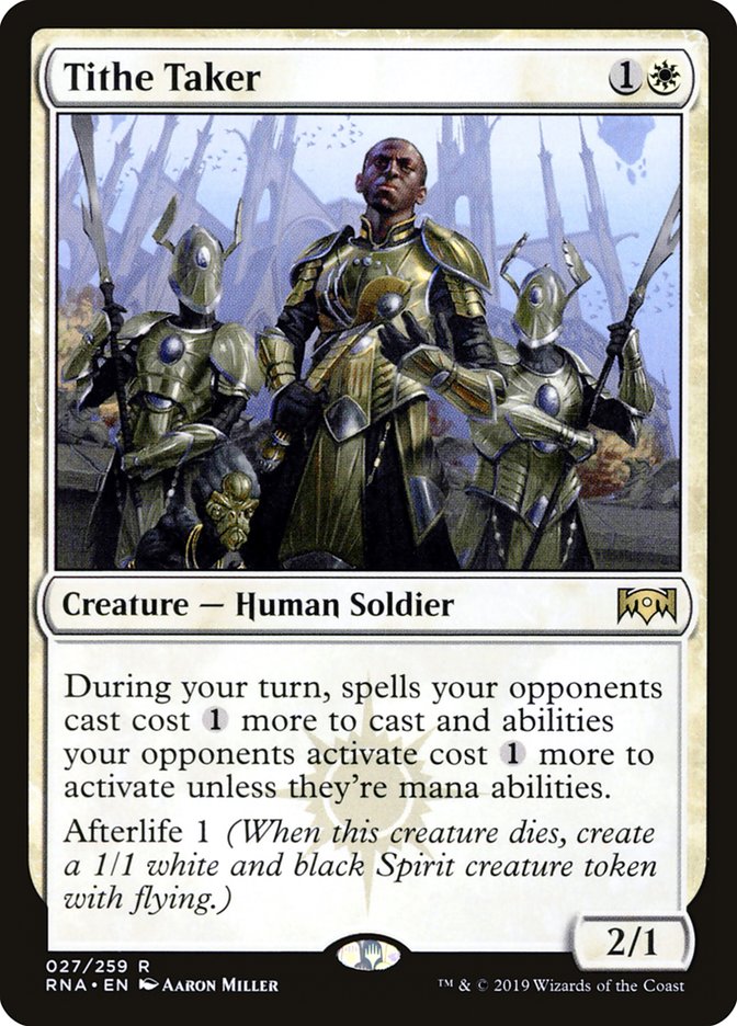 Tithe Taker [Ravnica Allegiance] - PokeCharles PokeStore