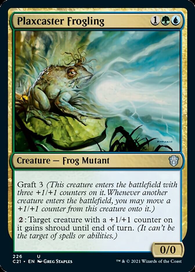Plaxcaster Frogling [Commander 2021] - PokeCharles PokeStore