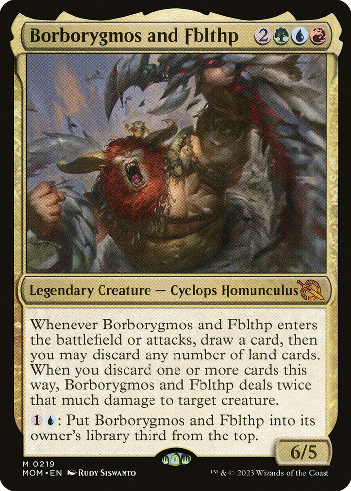 Borborygmos and Fblthp [March of the Machine] - PokeCharles PokeStore