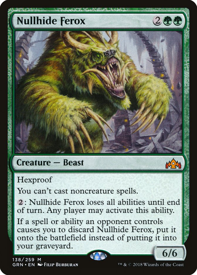 Nullhide Ferox [Guilds of Ravnica] - PokeCharles PokeStore