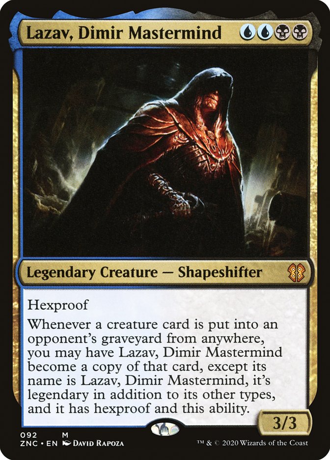 Lazav, Dimir Mastermind [Zendikar Rising Commander] - PokeCharles PokeStore