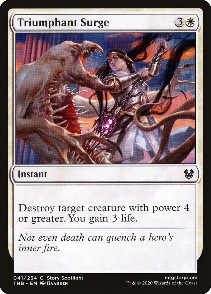 Triumphant Surge [Theros Beyond Death] - PokeCharles PokeStore