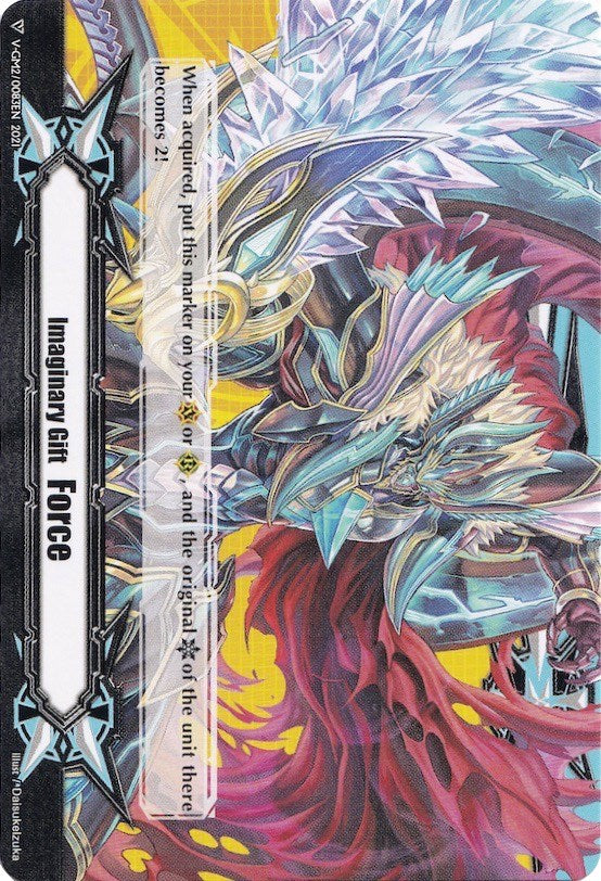 Imaginary Gift [Force] // [Imaginary Gift [Force II] Double-sided Gift Marker - Revenger, Raging Form Dragon (V-GM/0138EN) [Gift Markers]