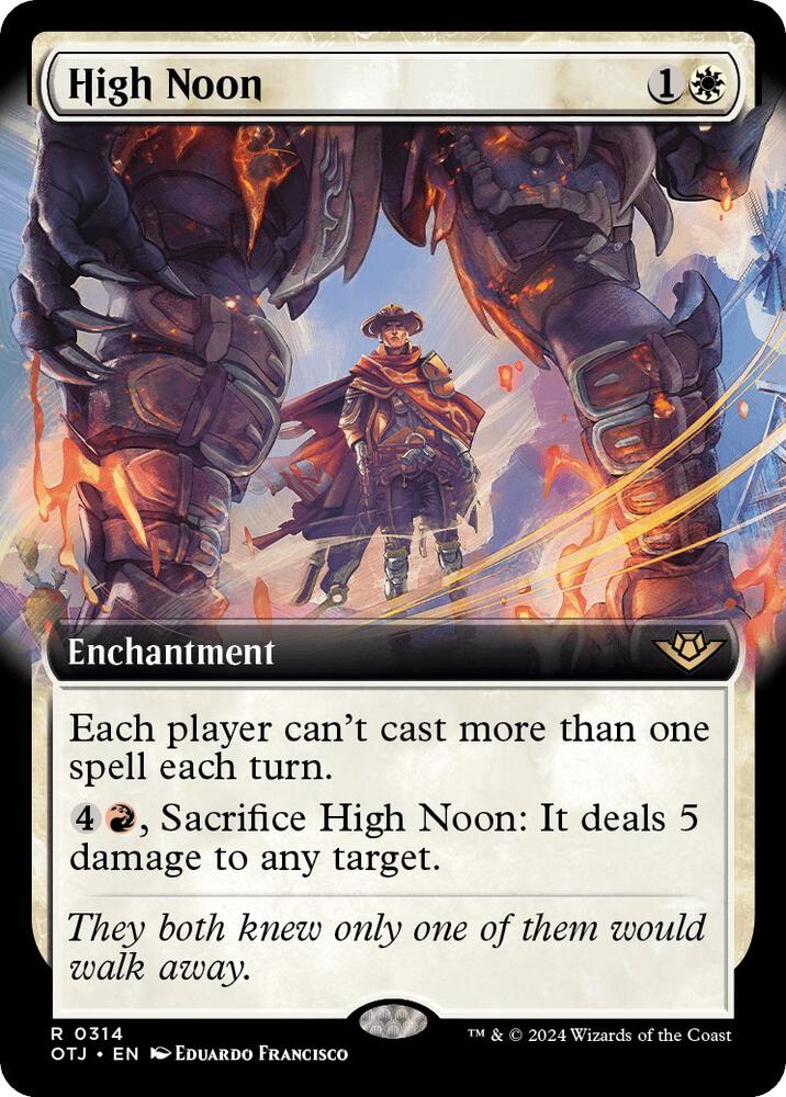 High Noon (Extended Art) [Outlaws of Thunder Junction] - PokeCharles PokeStore