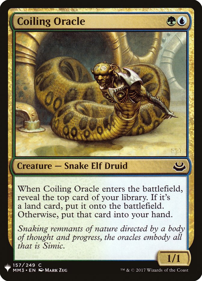 Coiling Oracle [Mystery Booster] - PokeCharles PokeStore