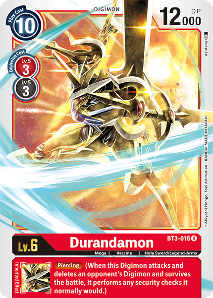 Durandamon [BT3-016] [Release Special Booster Ver.1.5] - PokeCharles PokeStore