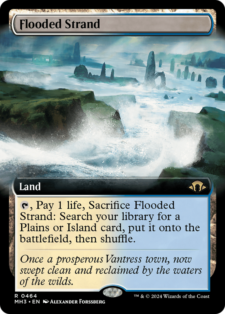 Flooded Strand (Extended Art) [Modern Horizons 3] - PokeCharles PokeStore