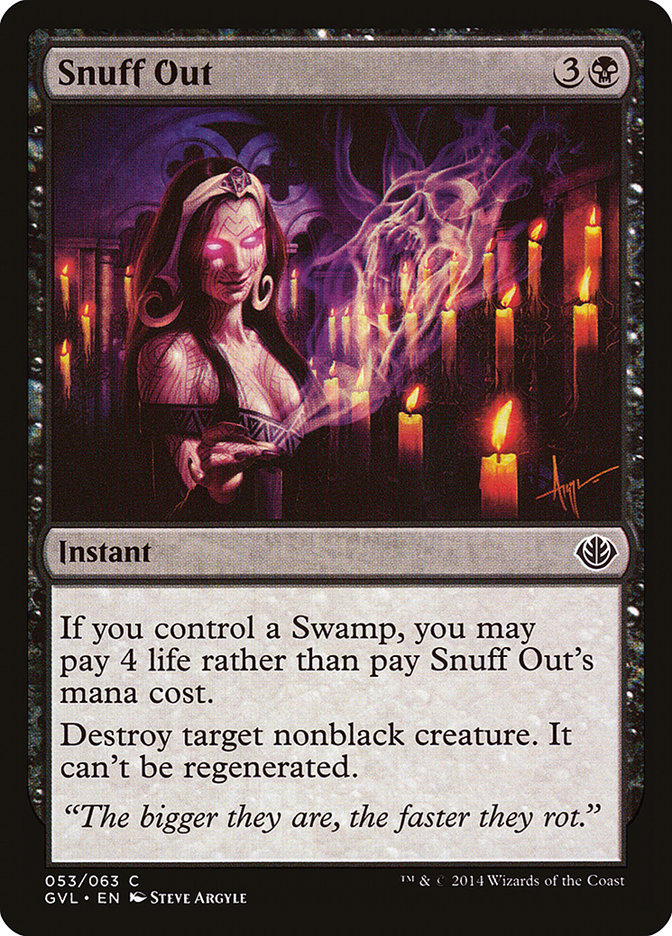 Snuff Out (Garruk vs. Liliana) [Duel Decks Anthology] - PokeCharles PokeStore