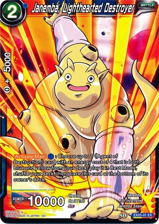 Janemba, Lighthearted Destroyer (EX05-01) [Unity of Destruction] - PokeCharles PokeStore