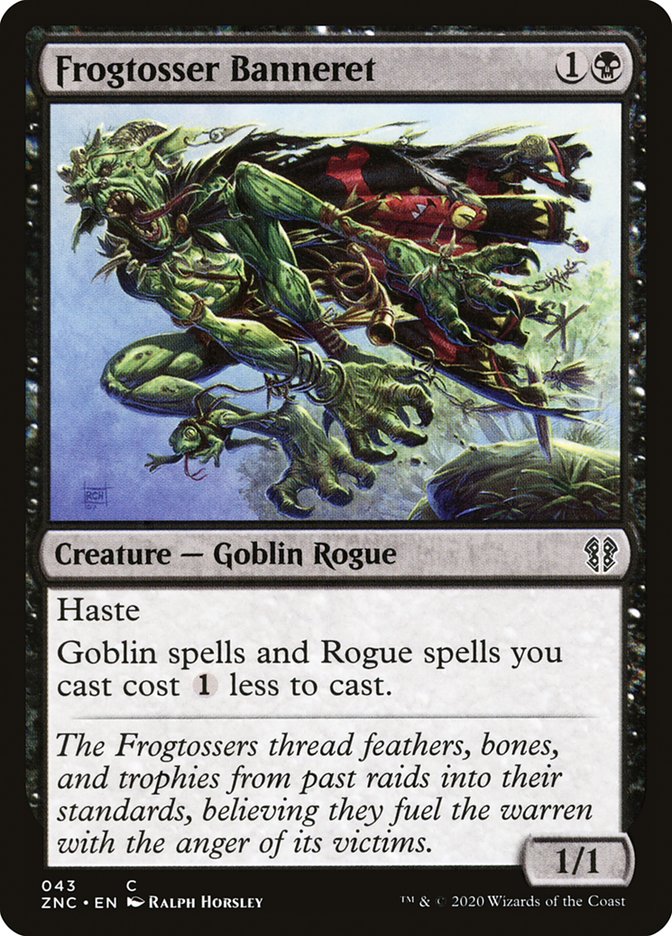 Frogtosser Banneret [Zendikar Rising Commander] - PokeCharles PokeStore