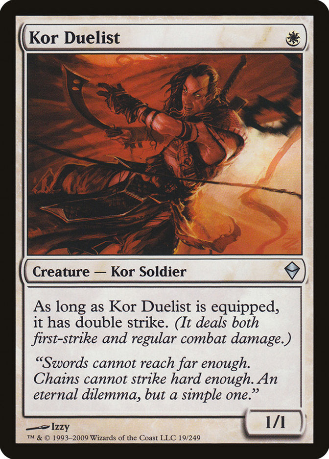 Kor Duelist [Zendikar] - PokeCharles PokeStore