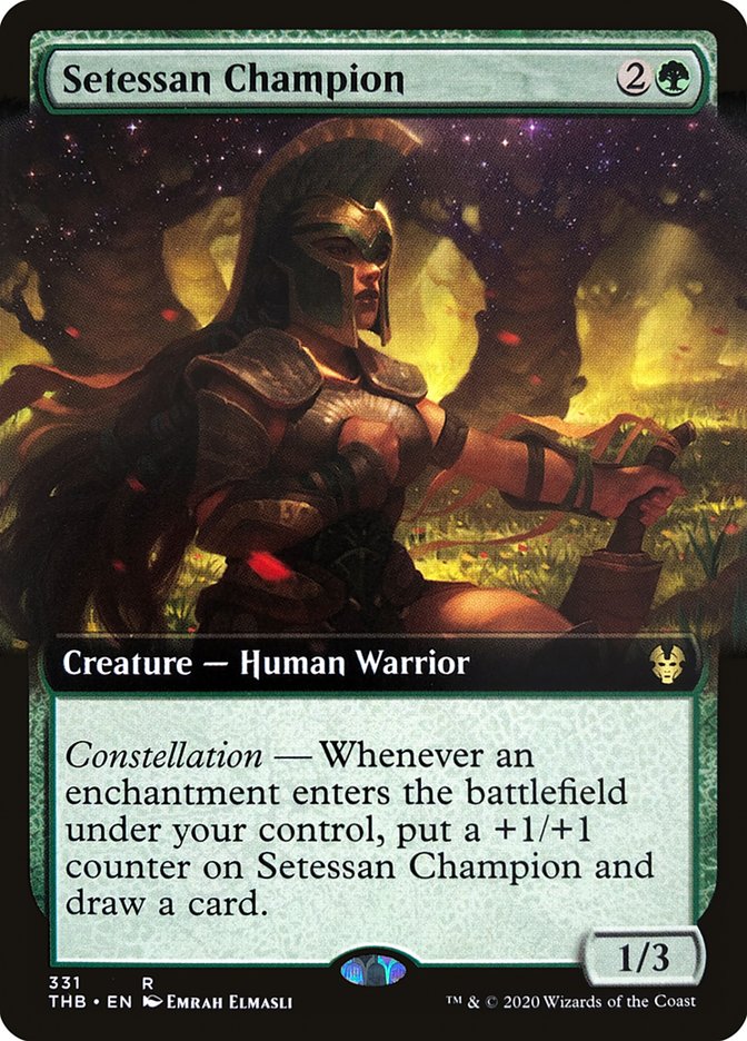 Setessan Champion (Extended Art) [Theros Beyond Death] - PokeCharles PokeStore
