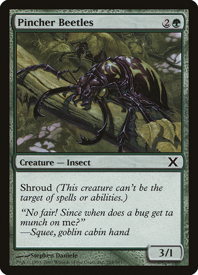 Pincher Beetles [Tenth Edition] - PokeCharles PokeStore