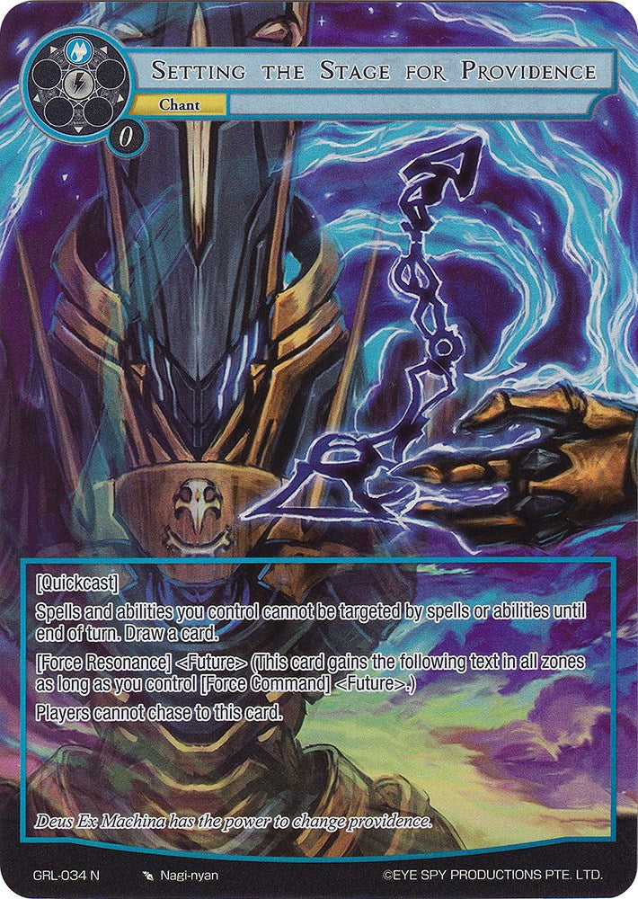 Setting the Stage for Providence (Full Art) (GRL-034) [Game of Gods: Reloaded] - PokeCharles PokeStore