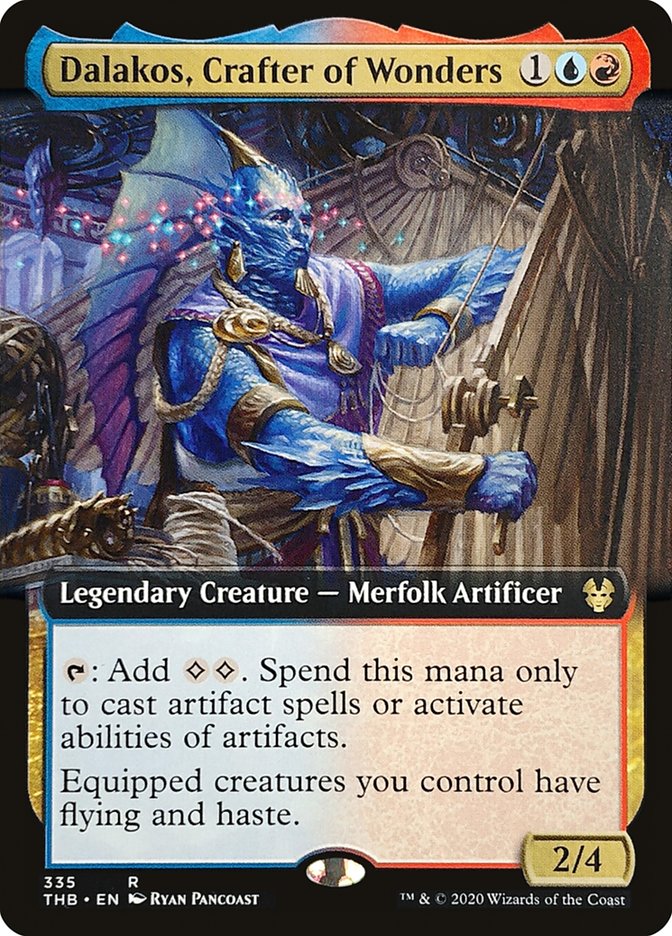 Dalakos, Crafter of Wonders (Extended Art) [Theros Beyond Death] - PokeCharles PokeStore