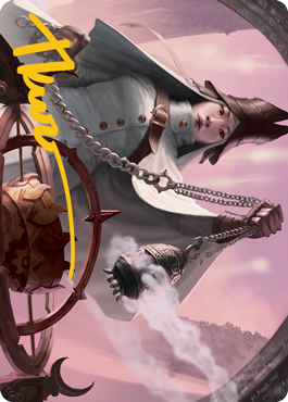 Celestus Sanctifier Art Card (Gold-Stamped Signature) [Innistrad: Midnight Hunt Art Series] - PokeCharles PokeStore