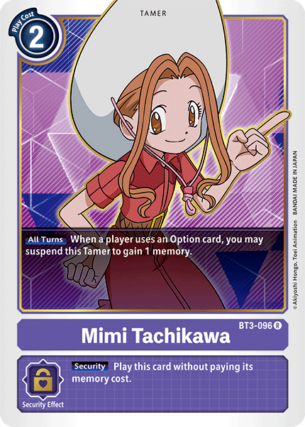 Mimi Tachikawa [BT3-096] [Release Special Booster Ver.1.5] - PokeCharles PokeStore