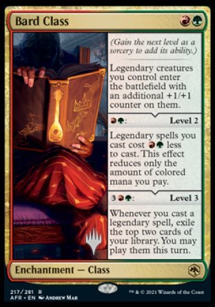 Bard Class (Promo Pack) [Dungeons & Dragons: Adventures in the Forgotten Realms Promos] - PokeCharles PokeStore