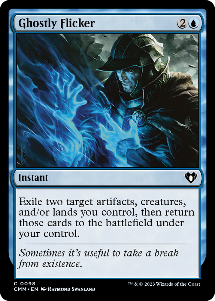 Ghostly Flicker [Commander Masters] - PokeCharles PokeStore