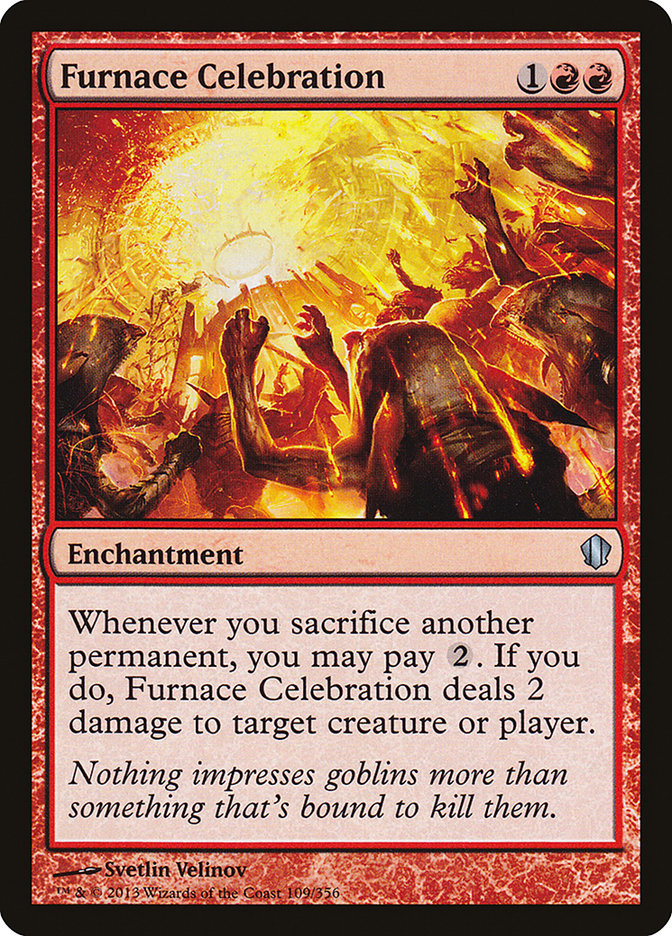 Furnace Celebration [Commander 2013] - PokeCharles PokeStore