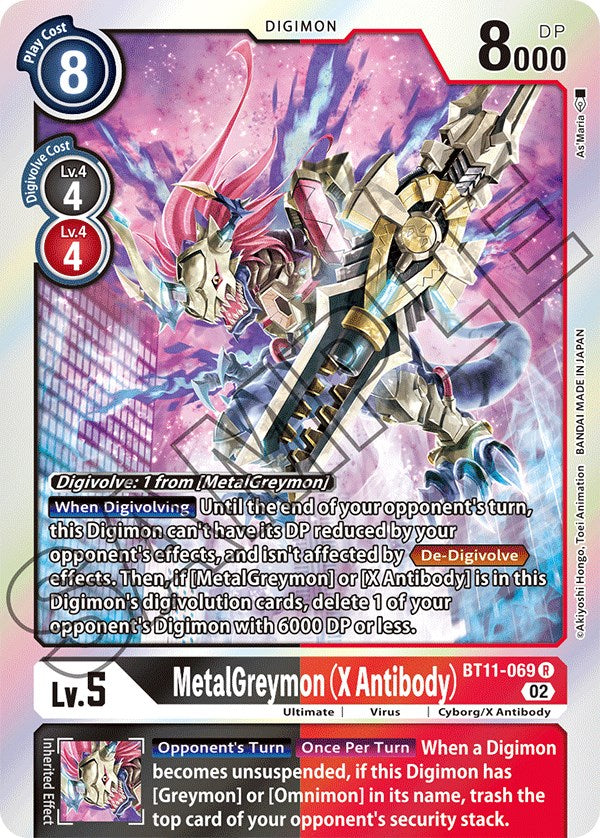 MetalGreymon (X Antibody) [BT11-069] [Dimensional Phase] - PokeCharles PokeStore