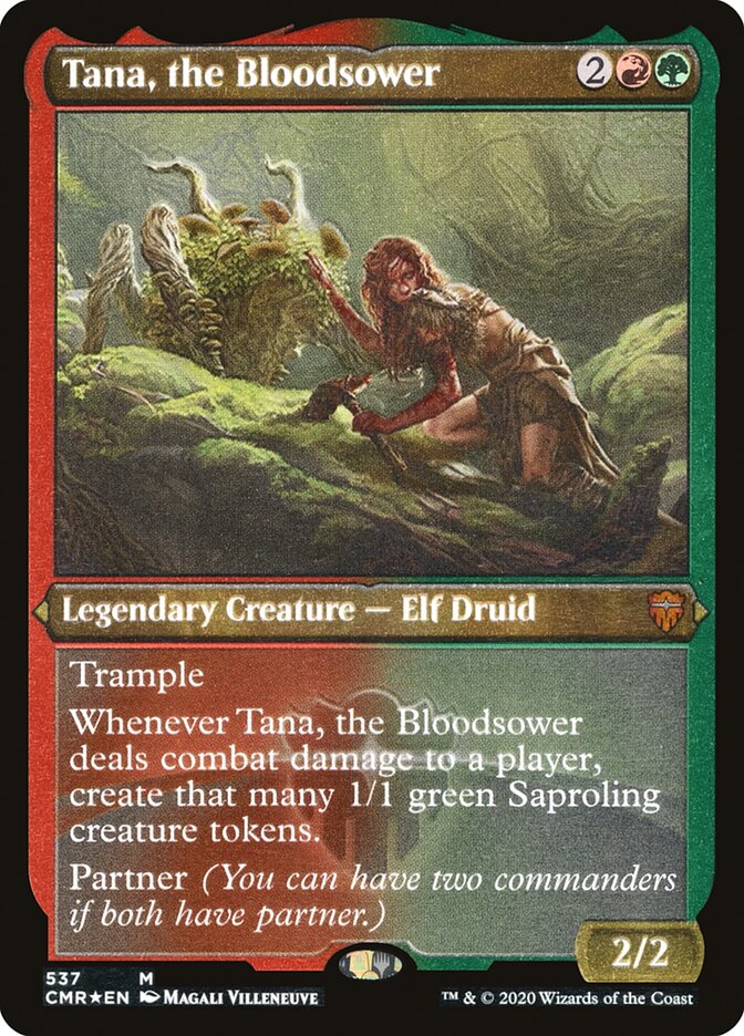 Tana, the Bloodsower (Etched) [Commander Legends] - PokeCharles PokeStore