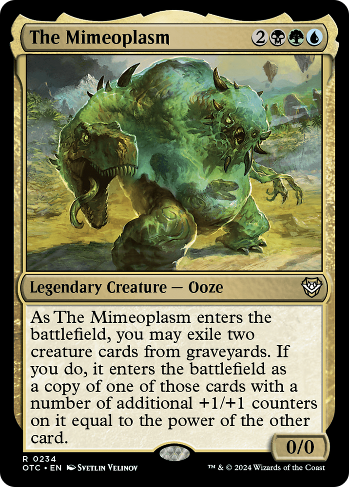 The Mimeoplasm [Outlaws of Thunder Junction Commander] - PokeCharles PokeStore