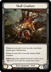 Skull Crushers [EVR001] (Everfest)  1st Edition Cold Foil - PokeCharles PokeStore